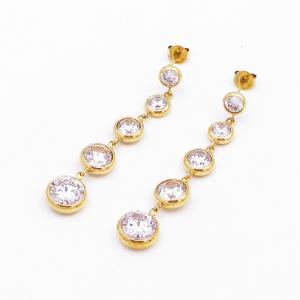 SS Gold-Plating Earring - KE118767-HM