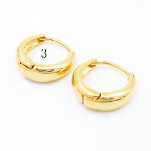 SS Gold-Plating Earring - KE119118-WM