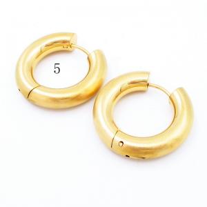 SS Gold-Plating Earring - KE119148-WM