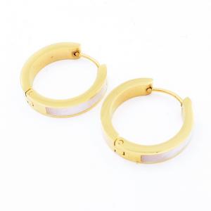 SS Gold-Plating Earring - KE119159-WM