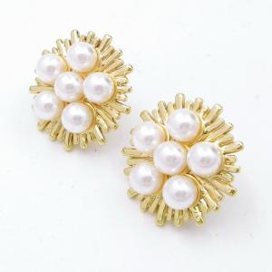 SS Gold-Plating Earring - KE119631-SP
