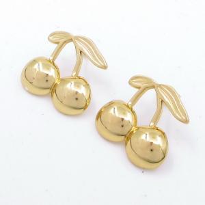 SS Gold-Plating Earring - KE119637-SP