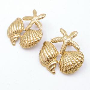 SS Gold-Plating Earring - KE119642-SP