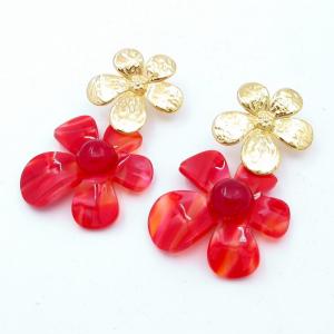 SS Gold-Plating Earring - KE119665-SP