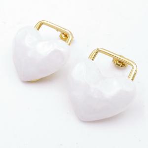 SS Gold-Plating Earring - KE119677-SP