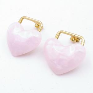 SS Gold-Plating Earring - KE119680-SP