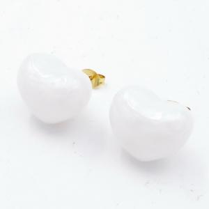 SS Gold-Plating Earring - KE119690-SP