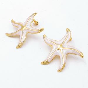 SS Gold-Plating Earring - KE119693-SP