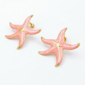 SS Gold-Plating Earring - KE119696-SP