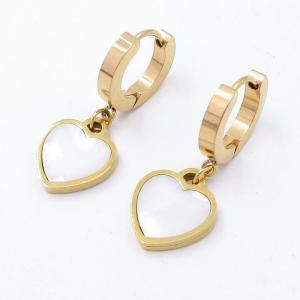 SS Gold-Plating Earring - KE120057-MW