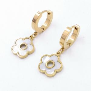SS Gold-Plating Earring - KE120059-MW