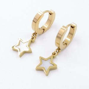 SS Gold-Plating Earring - KE120061-MW