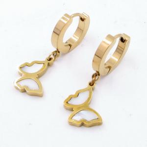 SS Gold-Plating Earring - KE120063-MW