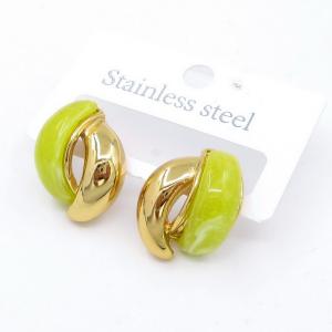 SS Gold-Plating Earring - KE120151-SP