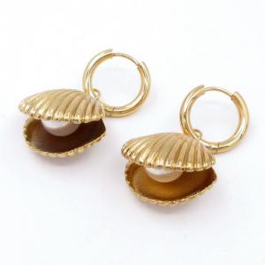SS Gold-Plating Earring - KE120177-SP