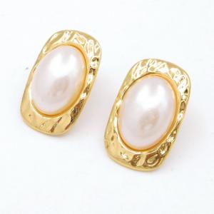 SS Gold-Plating Earring - KE120181-SP