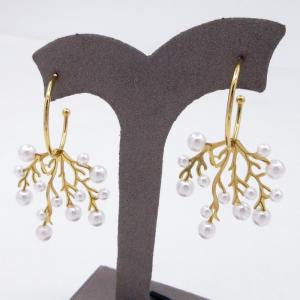 SS Gold-Plating Earring - KE120190-SP