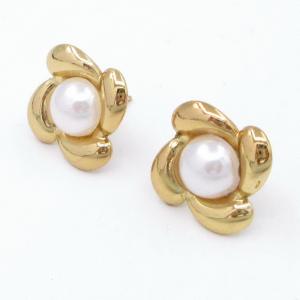 SS Gold-Plating Earring - KE120196-SP