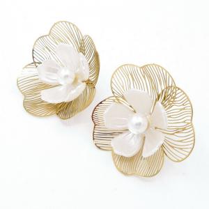 SS Gold-Plating Earring - KE120199-SP