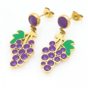 SS Gold-Plating Earring - KE120211-HM