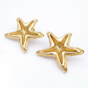 SS Gold-Plating Earring - KE120282-SP