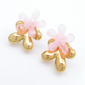 SS Gold-Plating Earring - KE120332-SP