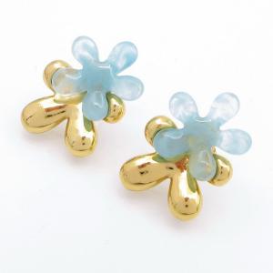 SS Gold-Plating Earring - KE120333-SP