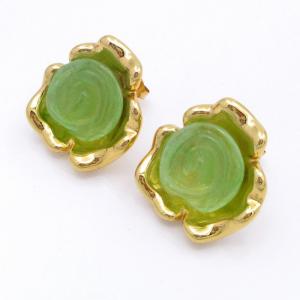 SS Gold-Plating Earring - KE120338-SP
