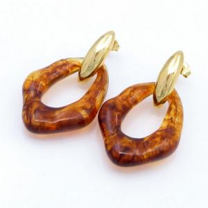 SS Gold-Plating Earring - KE120340-SP