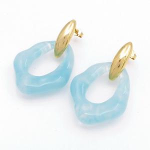 SS Gold-Plating Earring - KE120344-SP