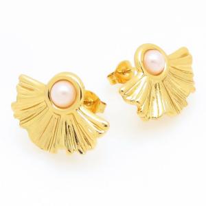 SS Gold-Plating Earring - KE120449-TLA