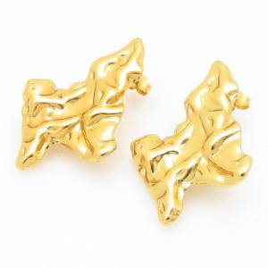 SS Gold-Plating Earring - KE120455-TLA
