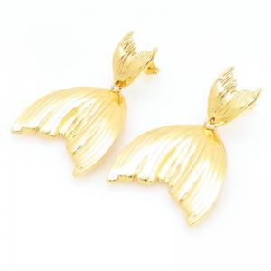 SS Gold-Plating Earring - KE120456-TLA