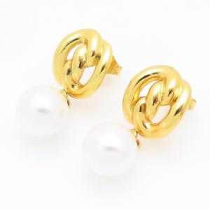 SS Gold-Plating Earring - KE120458-TLA
