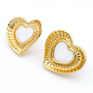 SS Gold-Plating Earring - KE120779-HF