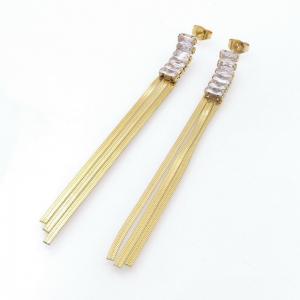 SS Gold-Plating Earring - KE120828-SP