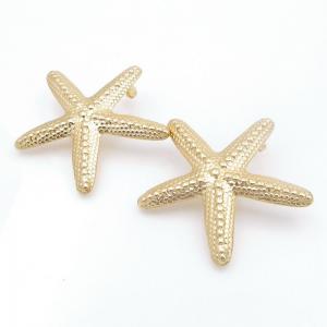 SS Gold-Plating Earring - KE120829-SP
