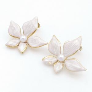 SS Gold-Plating Earring - KE120832-SP