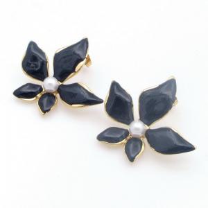 SS Gold-Plating Earring - KE120833-SP