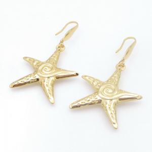 SS Gold-Plating Earring - KE120835-SP