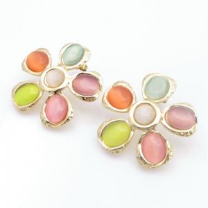 SS Gold-Plating Earring - KE120836-SP