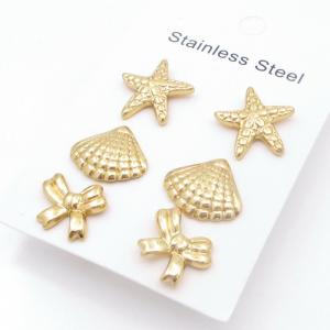 SS Gold-Plating Earring - KE120855-SP