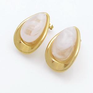 SS Gold-Plating Earring - KE120860-SP