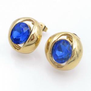 SS Gold-Plating Earring - KE120867-SP