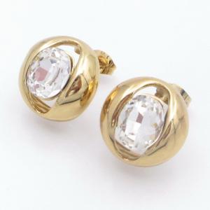 SS Gold-Plating Earring - KE120871-SP