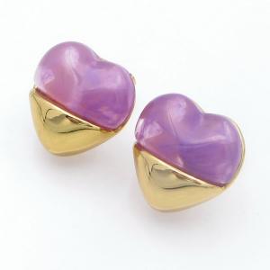 SS Gold-Plating Earring - KE120872-SP