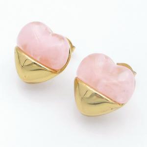 SS Gold-Plating Earring - KE120873-SP