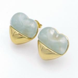 SS Gold-Plating Earring - KE120874-SP