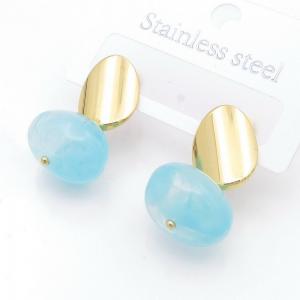 SS Gold-Plating Earring - KE120882-SP