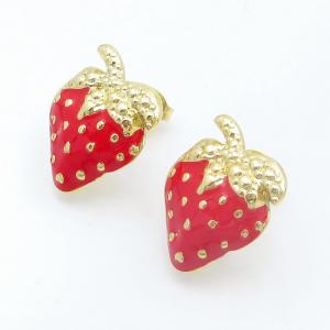 SS Gold-Plating Earring - KE120886-SP